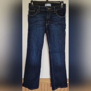 Wrangler Boy's Classic Boot Dark Wash Jeans Size 12 Regular